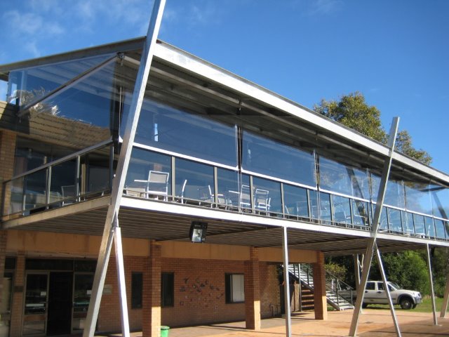 Outdoor Clear PVC Blinds Hunter Wetlands